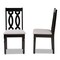 Baxton Studio Cherese Contemporary Grey Fabric Upholstered and Dark Brown Finished Wood Dining Chair 2-Pc Set Set of 2 189-10540-ZORO - alternate 8